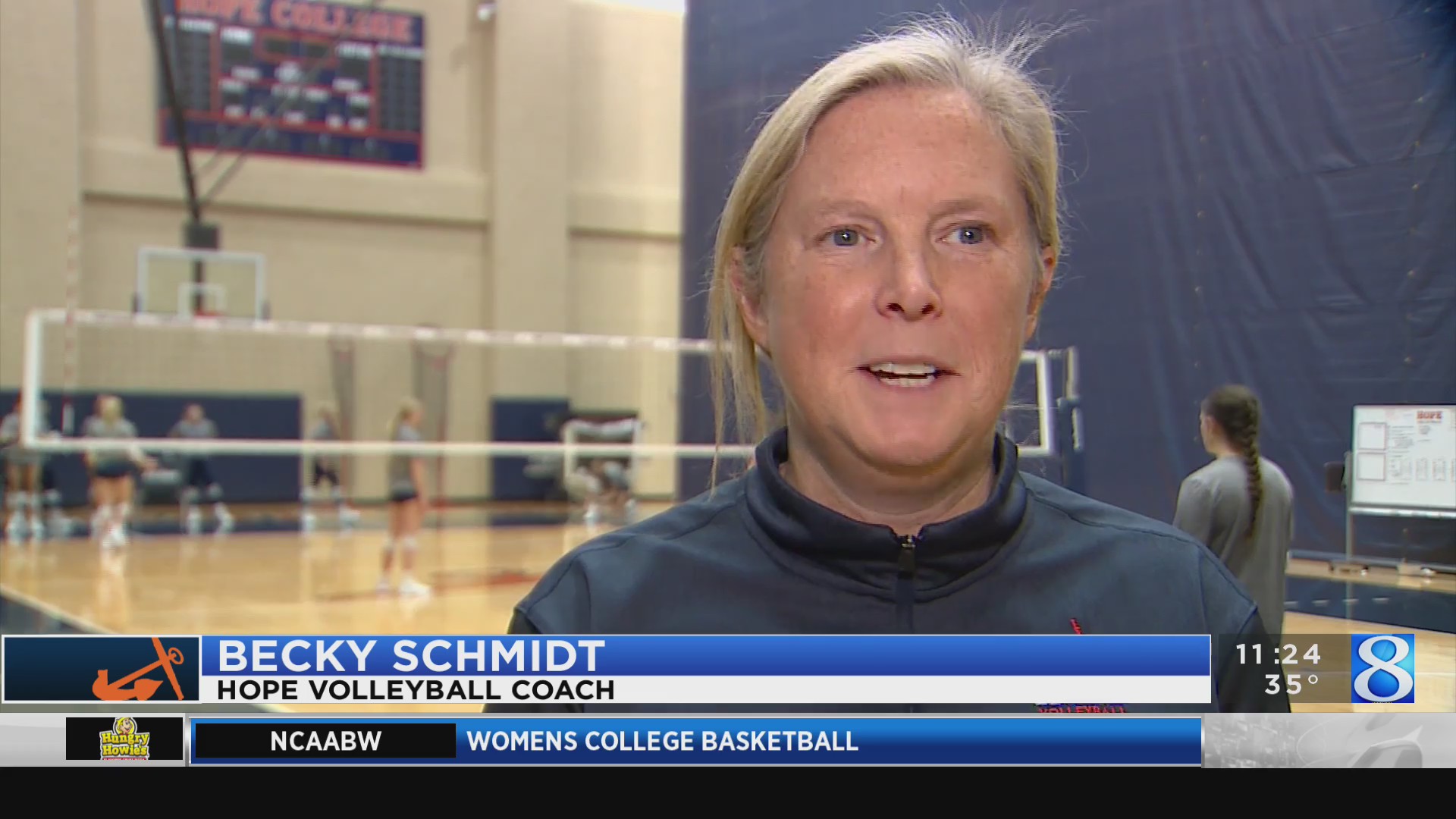 Hope volleyball advances to Elite Eight – WFLA