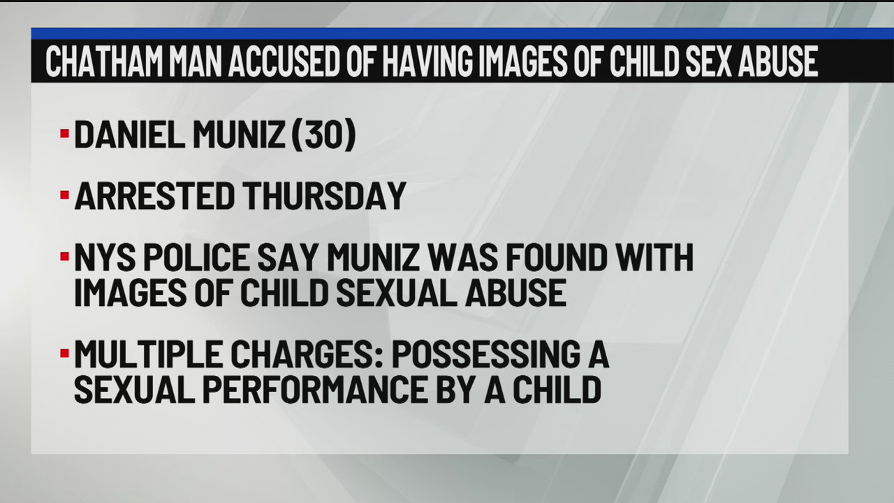 Chatham man accused of having images of child sexual abuse – NEWS10 ABC