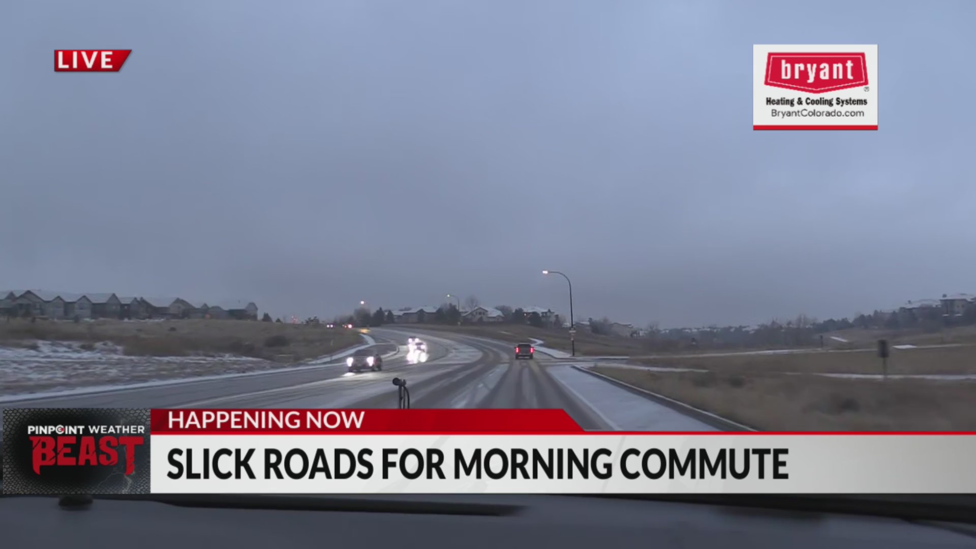 Watch for slick roads on Wednesday morning commute – FOX31 Denver