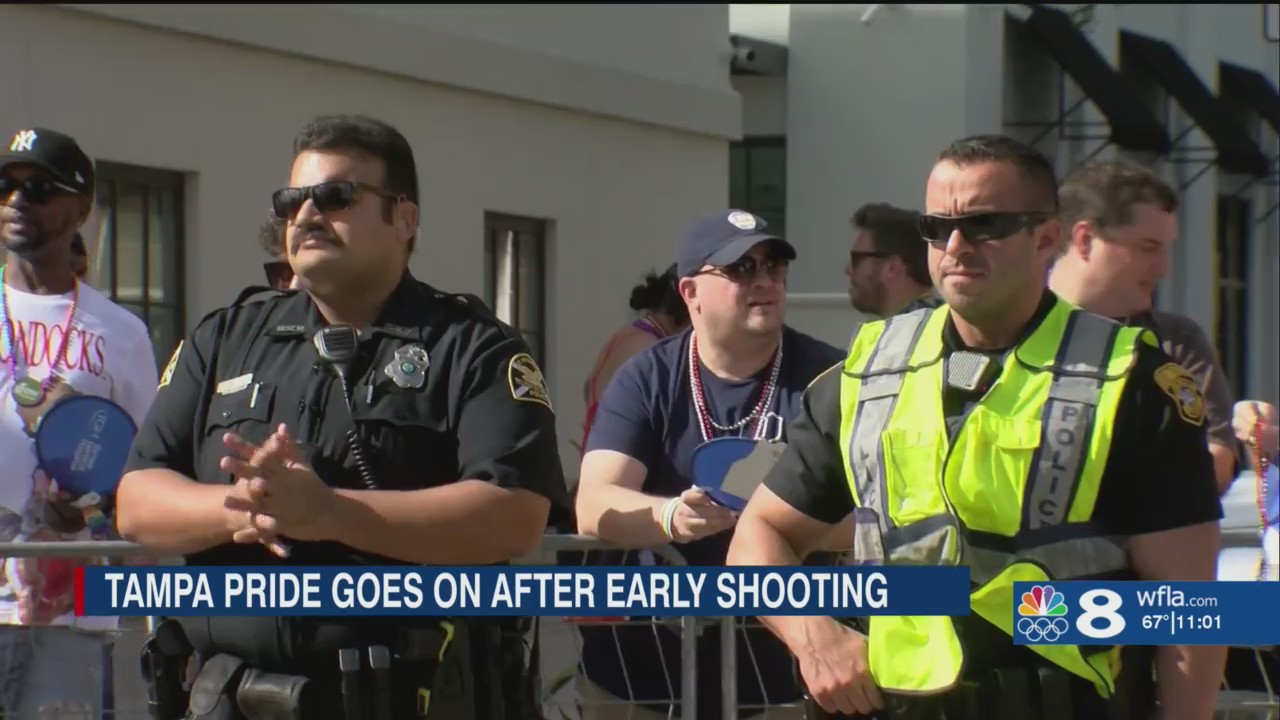 Tampa pride goes on after early morning shooting – WFLA