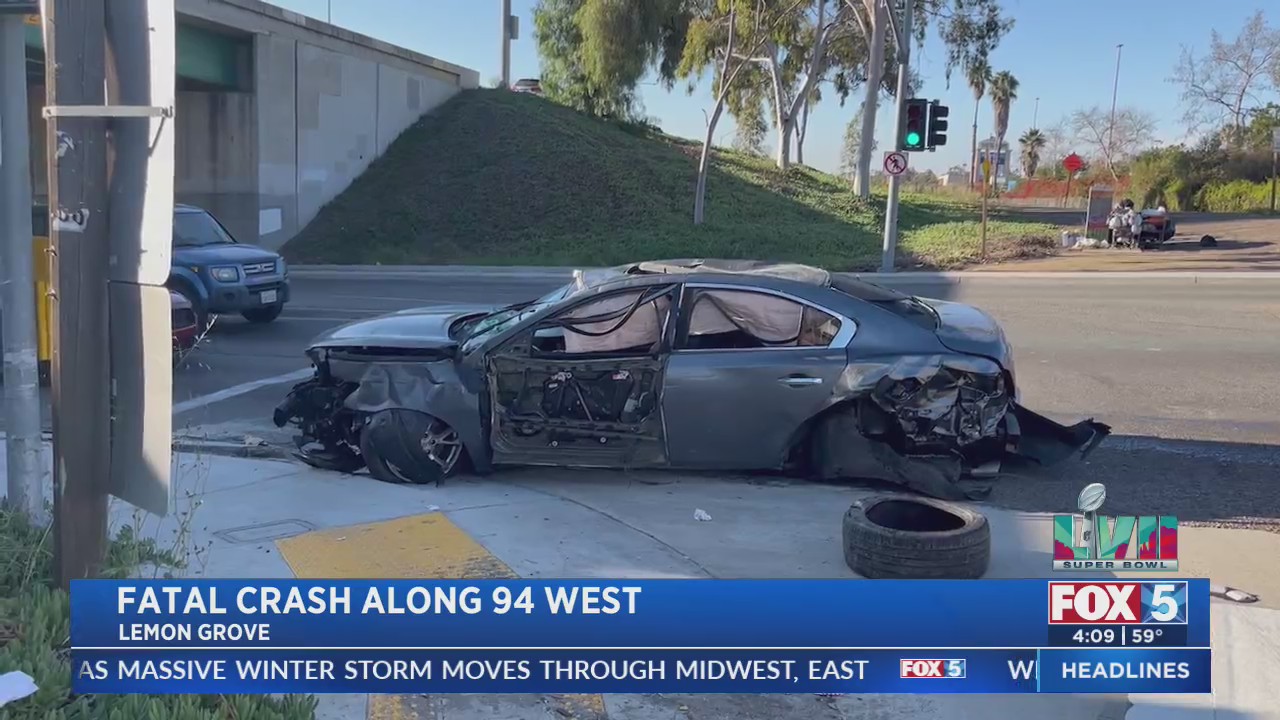 Fatal Crash Along 94 West – FOX 5 San Diego & KUSI News