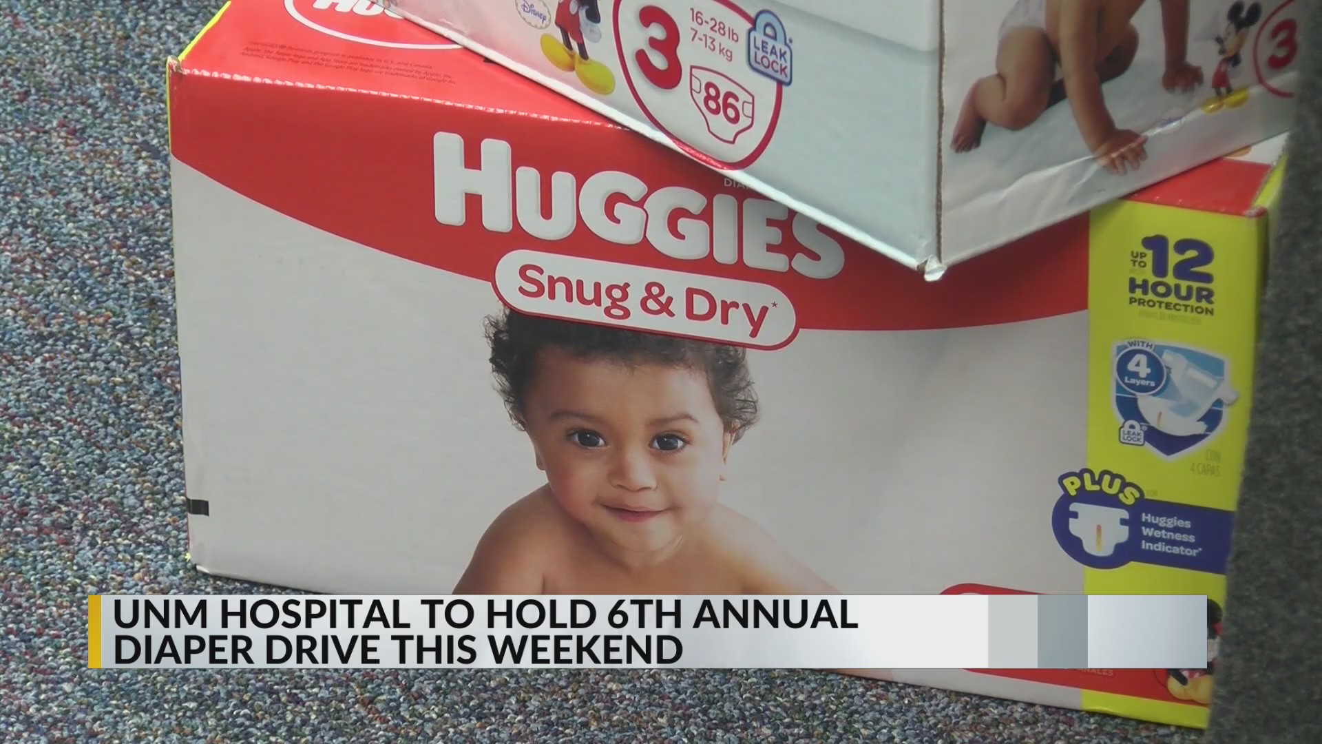 University of New Mexico Hospital hosts sixth annual diaper drive