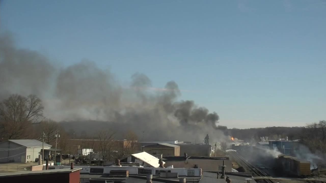 50-car train derailment causes fire, evacuations – Fox 8 Cleveland WJW