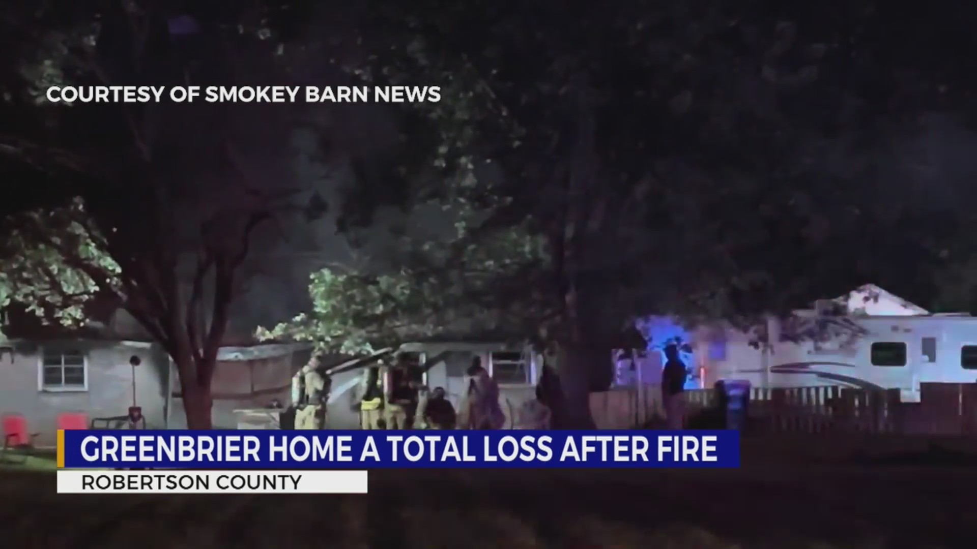 Greenbrier home total loss after fire – WKRN News 2