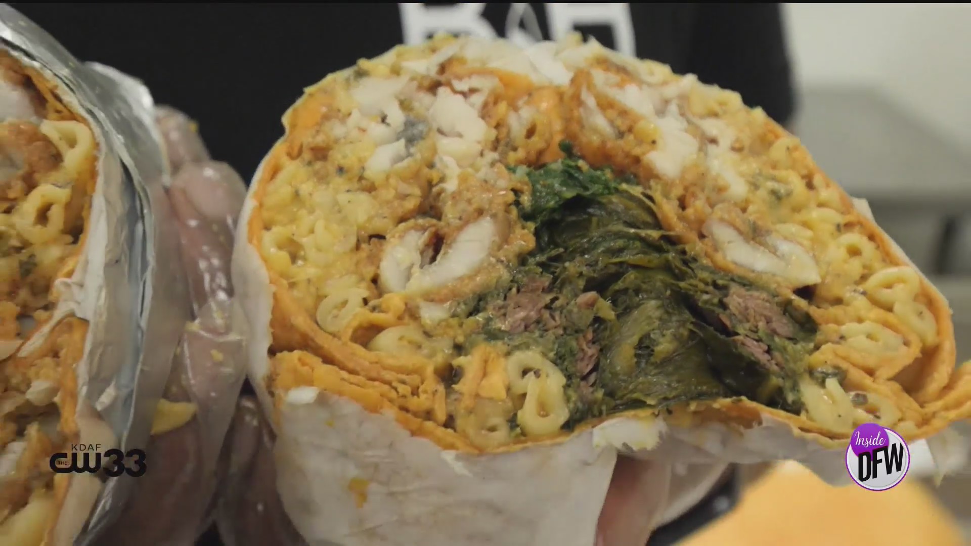 Here’s where you can find Dallas’s famous Soul Food Burrito CW33