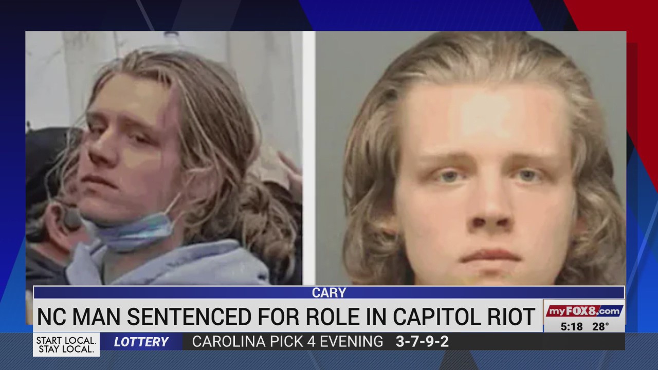 North Carolina man sentenced for role in Capitol Riot – FOX8 WGHP