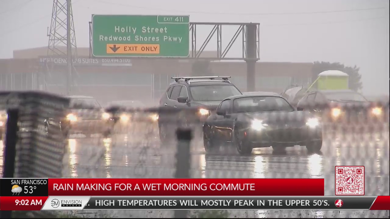 Rain Wednesday makes for soggy morning commute – KRON4