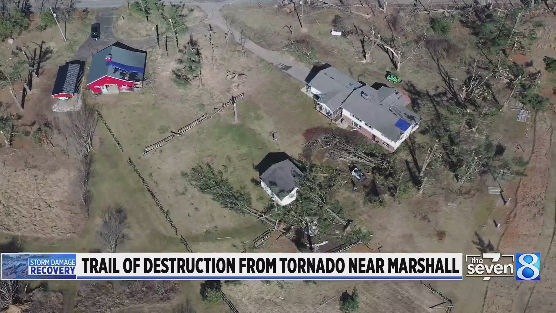 Drone 8 footage shows path of ‘very rare’ tornado – WOODTV.com