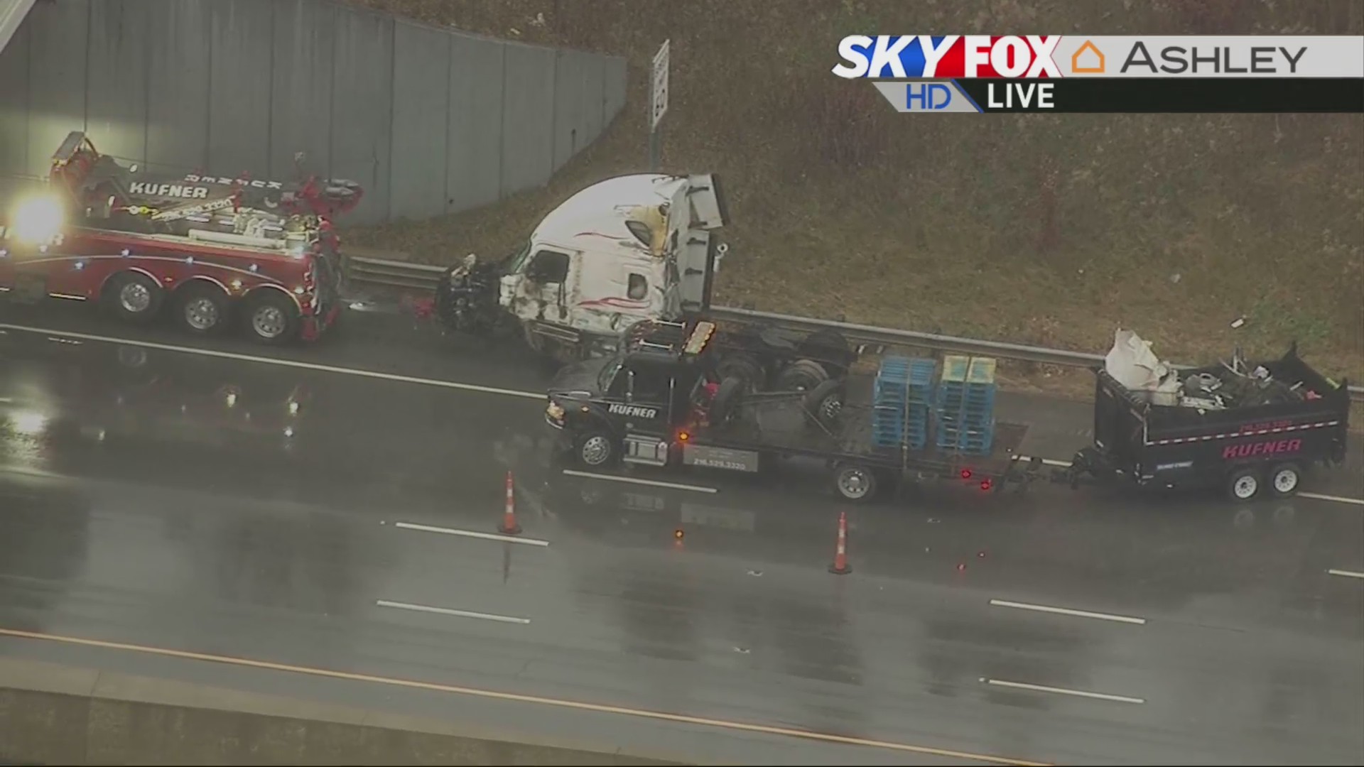 Deadly crash on I-77; two cars and semi collide – Fox 8 Cleveland WJW