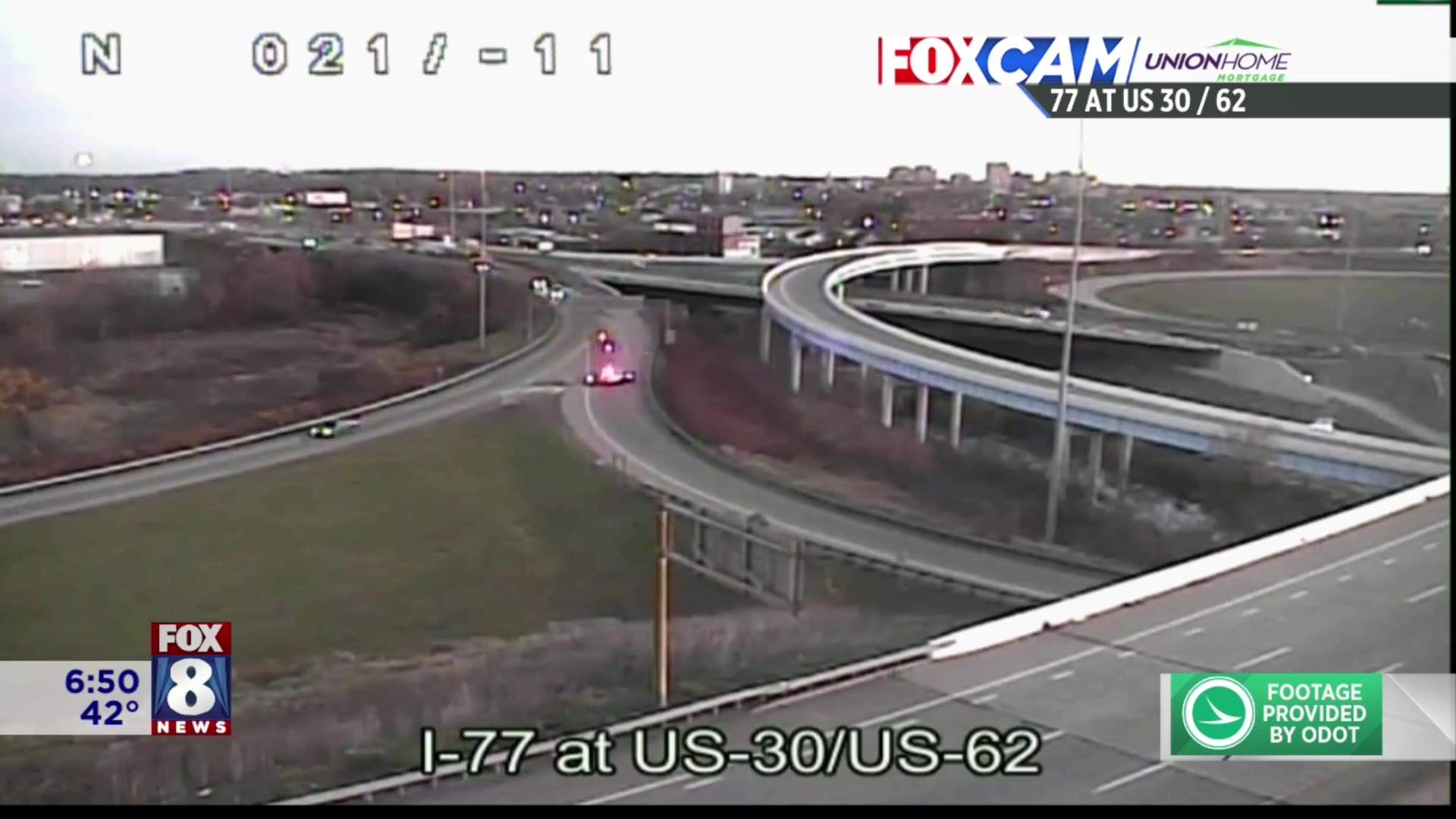 Traffic Alert: I-77 ramp closed due to crash – Fox 8 Cleveland WJW