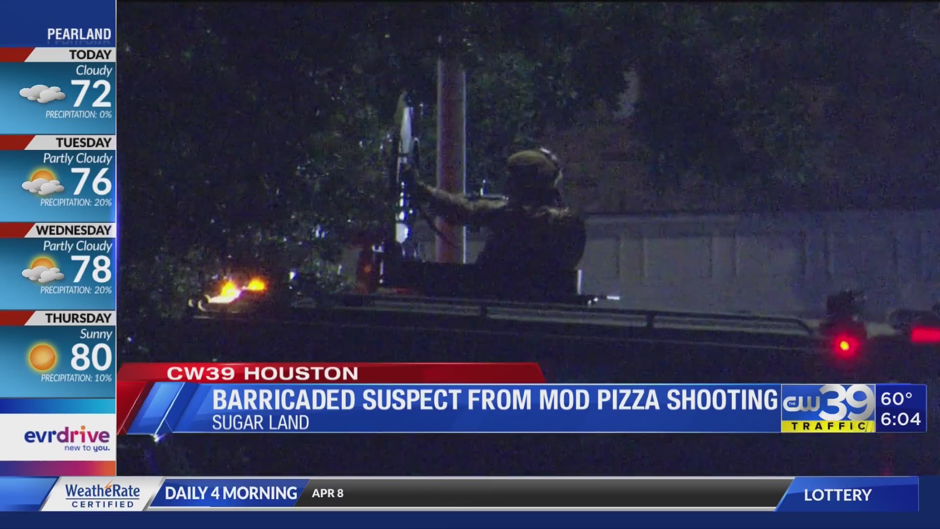 CW39 HOUSTON | Barricaded suspect from Mod Pizza shooting in Sugar Land ...