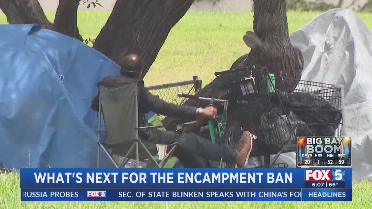 What’s Next For Homeless Encampment Ban – FOX 5 San Diego & KUSI News