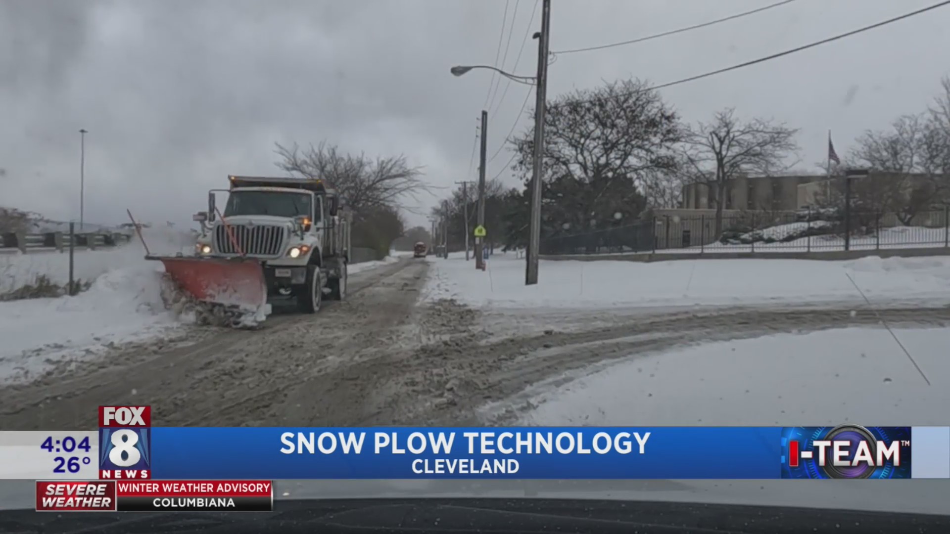 Snow plow crews to get first big test with new tech Fox 8 Cleveland WJW