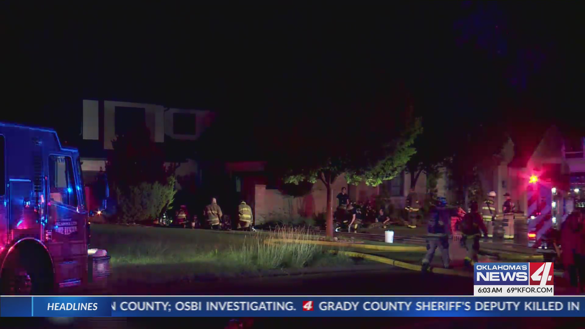 Lighting caused overnight house fire in Oklahoma City – KFOR.com ...