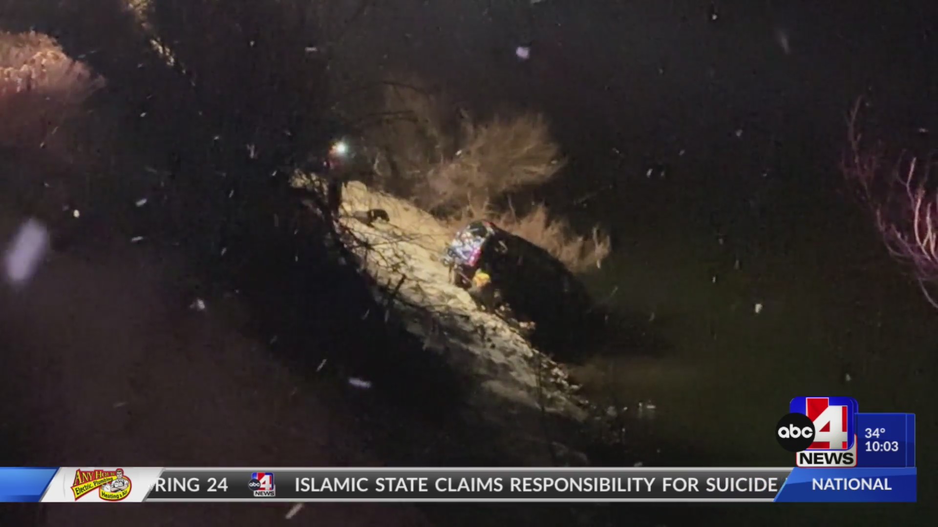 Body recovered after vehicle plunges into Pineview Reservoir – ABC4 Utah