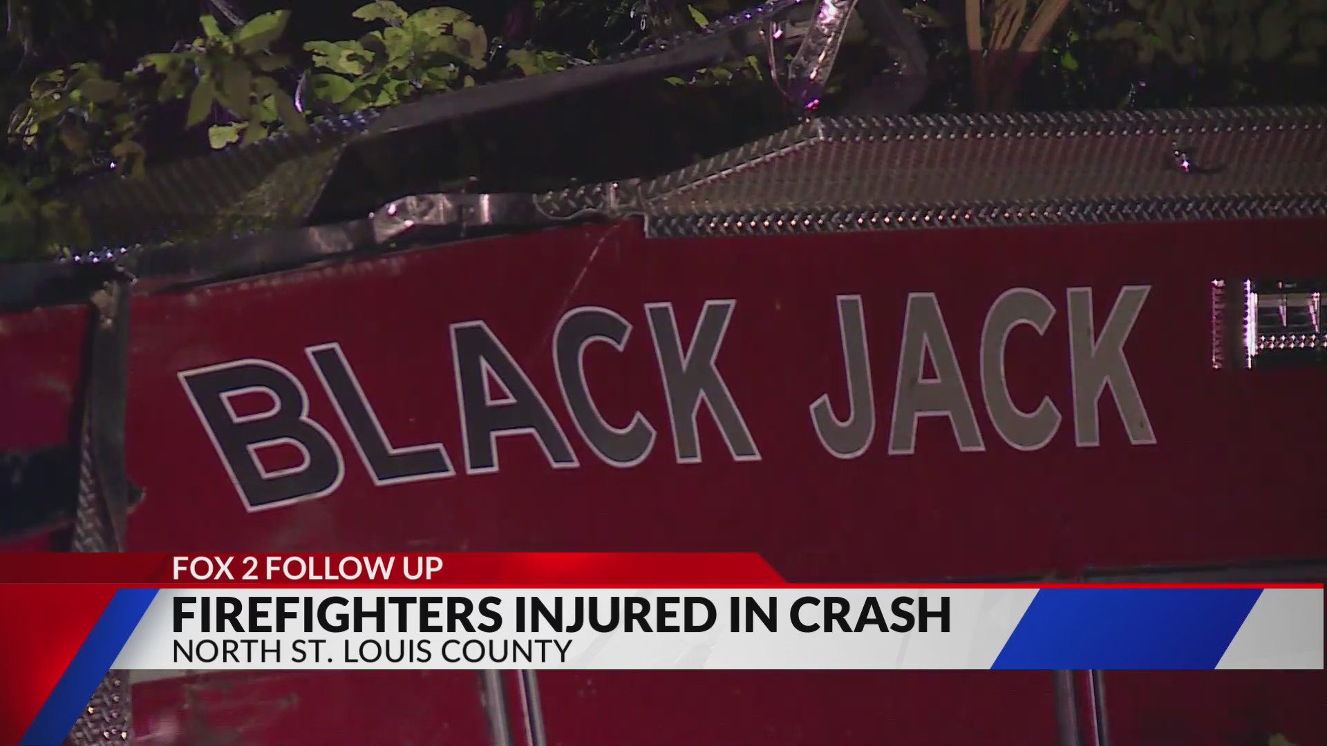 3 firefighters injured in north St. Louis County rollover crash – FOX 2