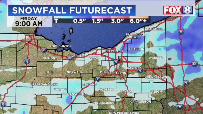 Cold and snow are on the way – Fox 8 Cleveland WJW