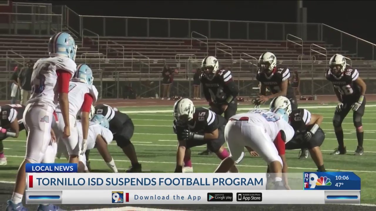 Tornillo ISD suspends football program for 2 seasons KTSM 9 News
