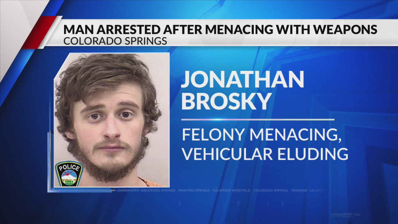 Man arrested for alleged menacing with machetes, crossbow – FOX21 News ...