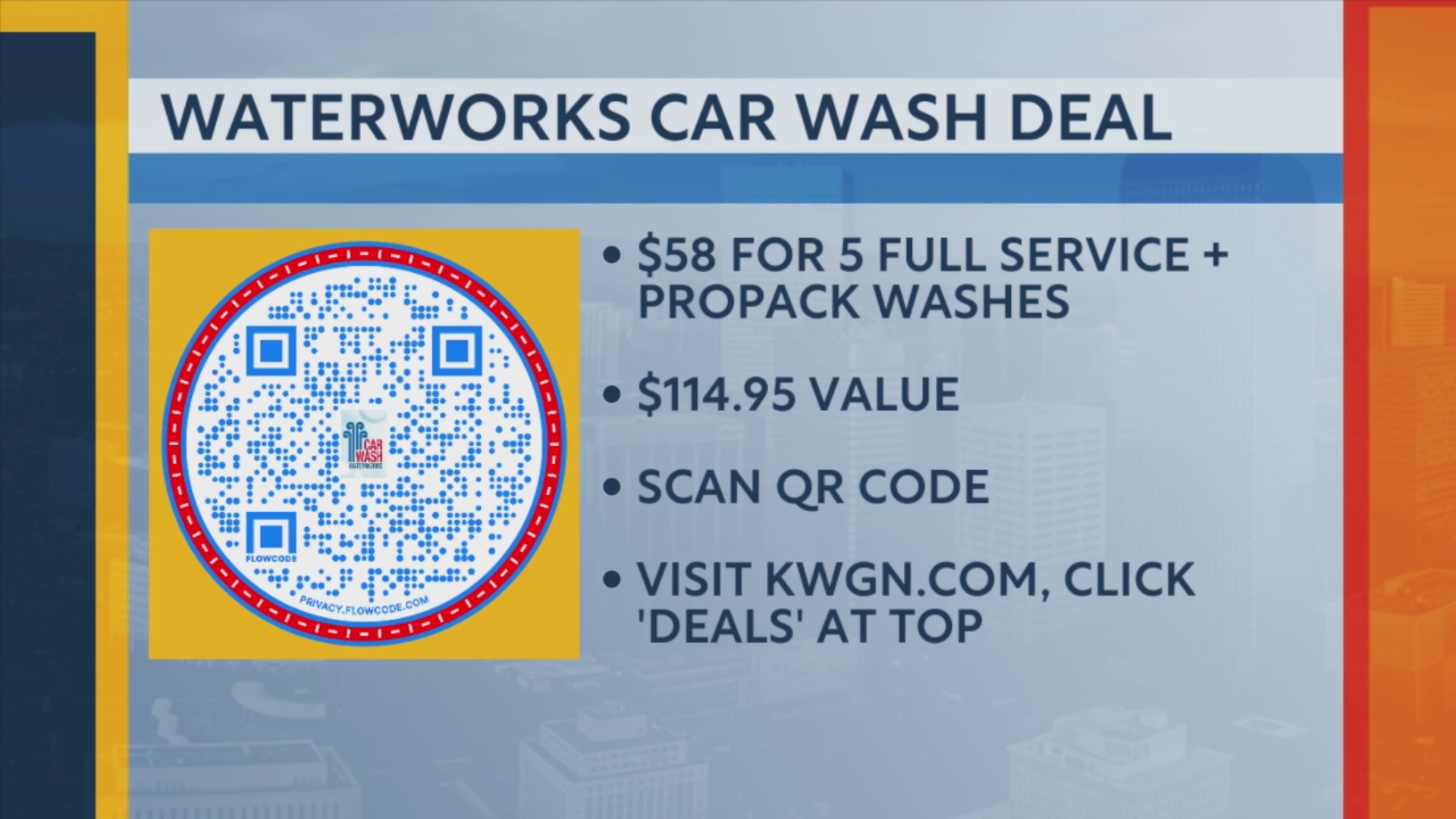 Waterworks Car Wash Deal FOX31 Denver
