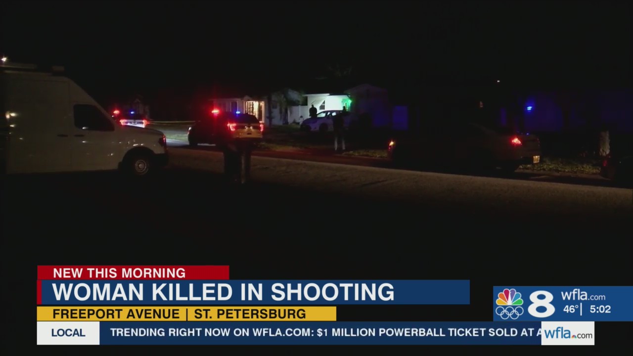 Woman shot to death during domestic dispute in St. Pete home – WFLA