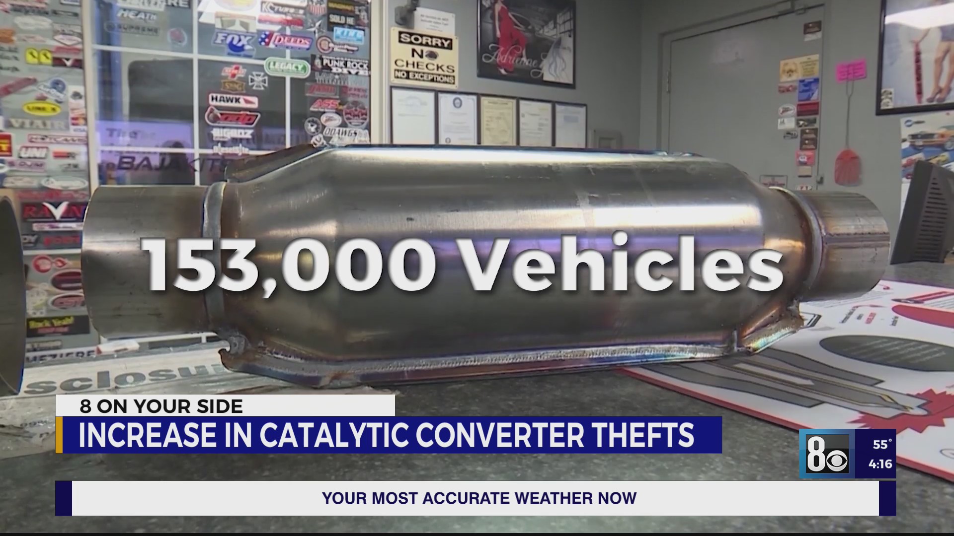 Top 10 targeted vehicles in Las Vegas for catalytic converter theft KLAS