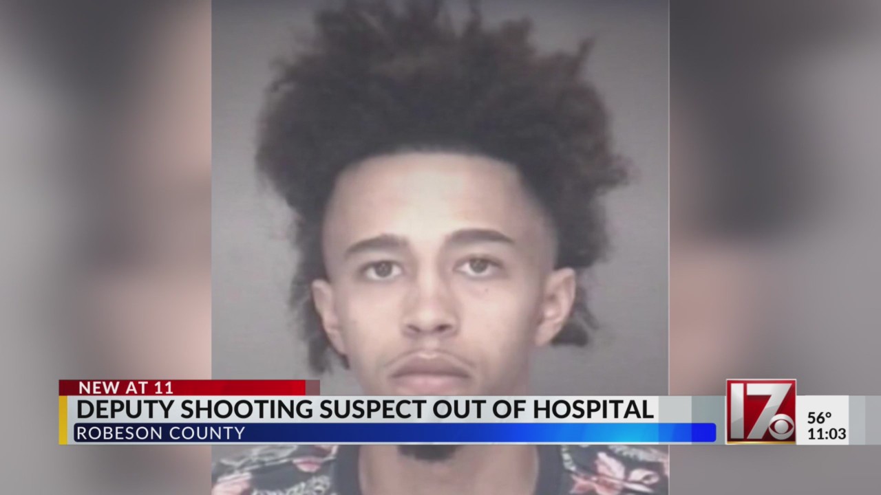 Robeson County deputy shooting suspect out of hospital – CBS17.com