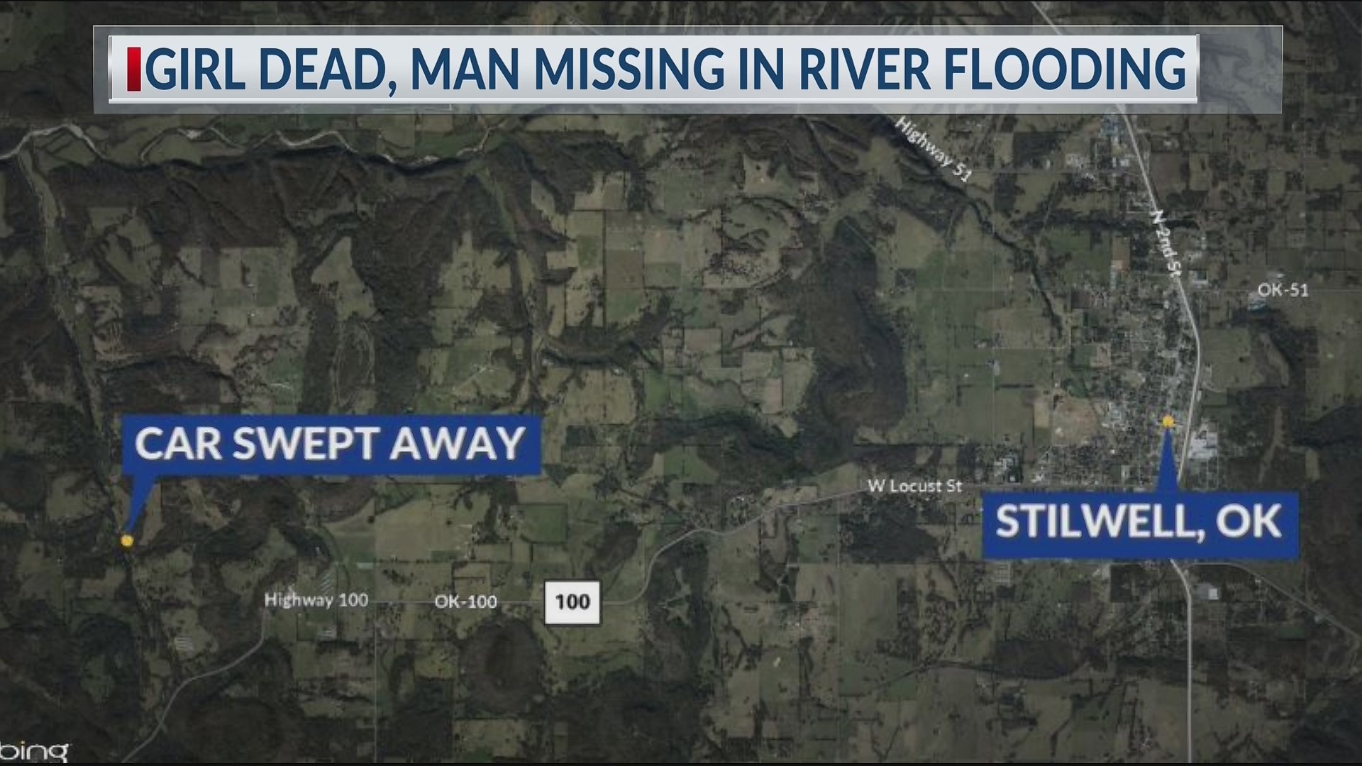 Flooding in Oklahoma leaves child dead and man missing KNWA FOX24