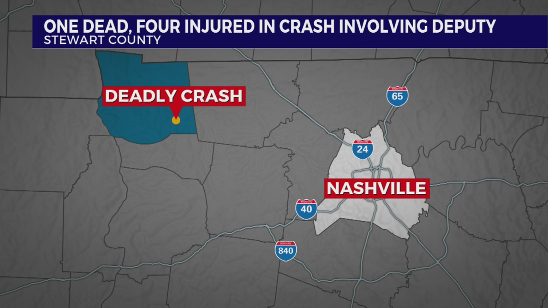 1 dead, 4 injured in crash involving correctional officer – WKRN News 2