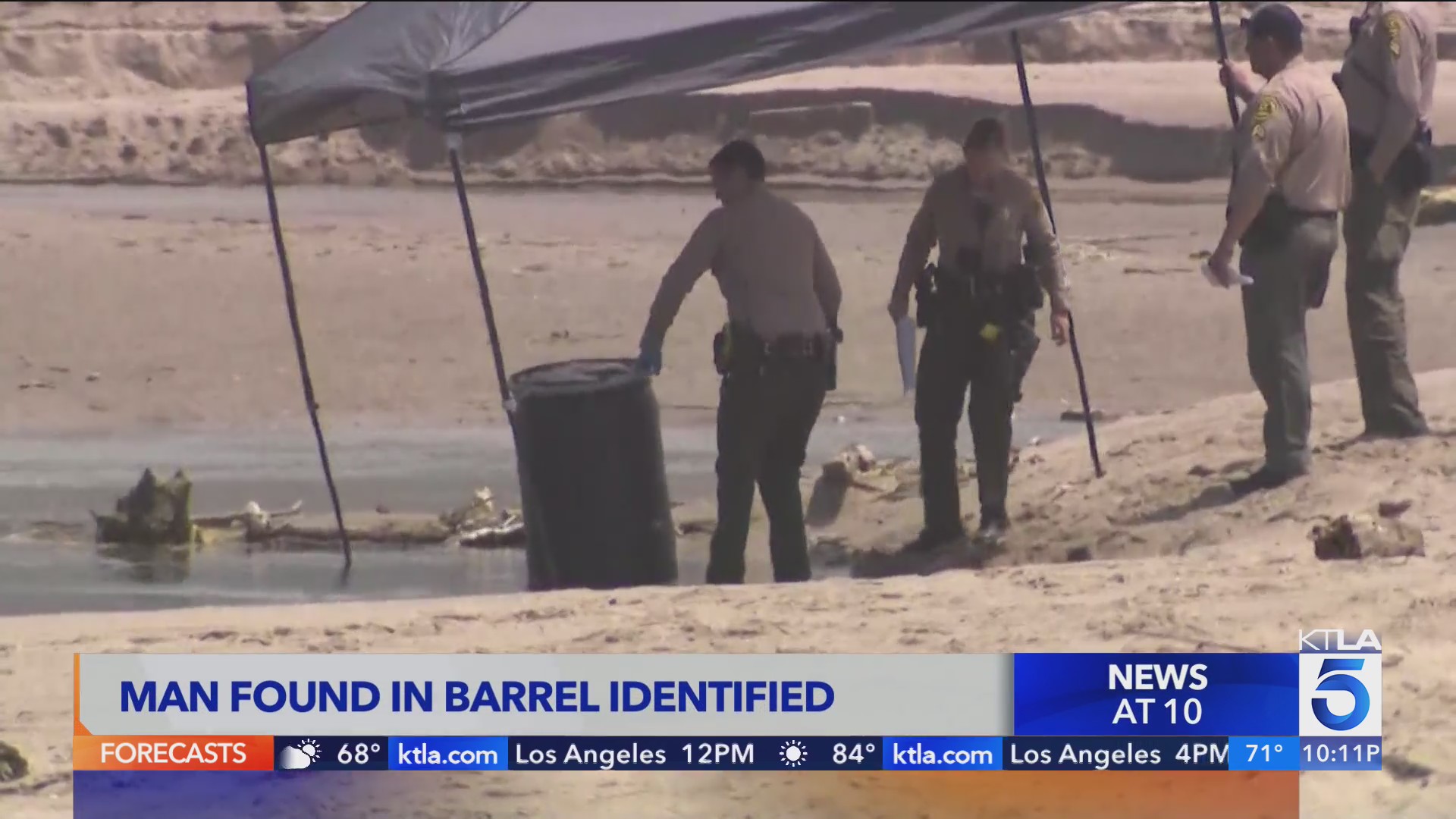 Man found in barrel at Malibu beach identified – KTLA