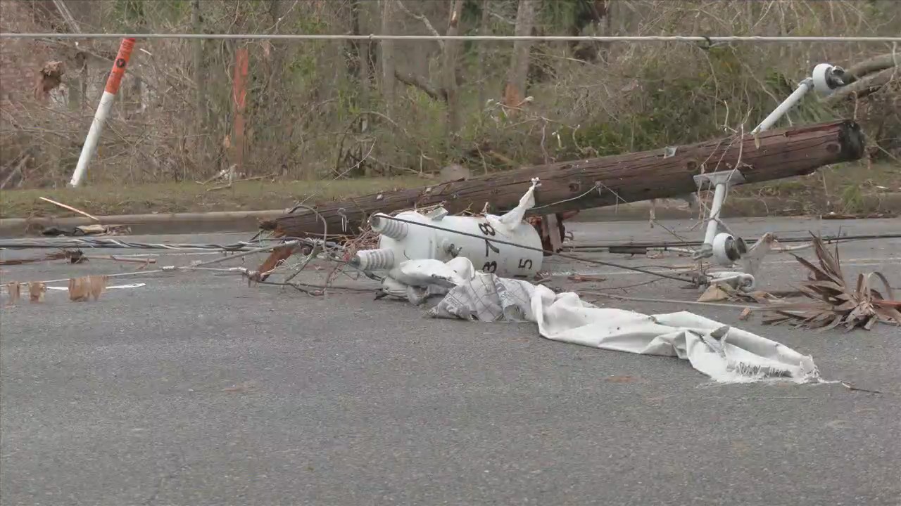 Powerlines down, trees uprooted, and RV’s flipped after tornado in ...