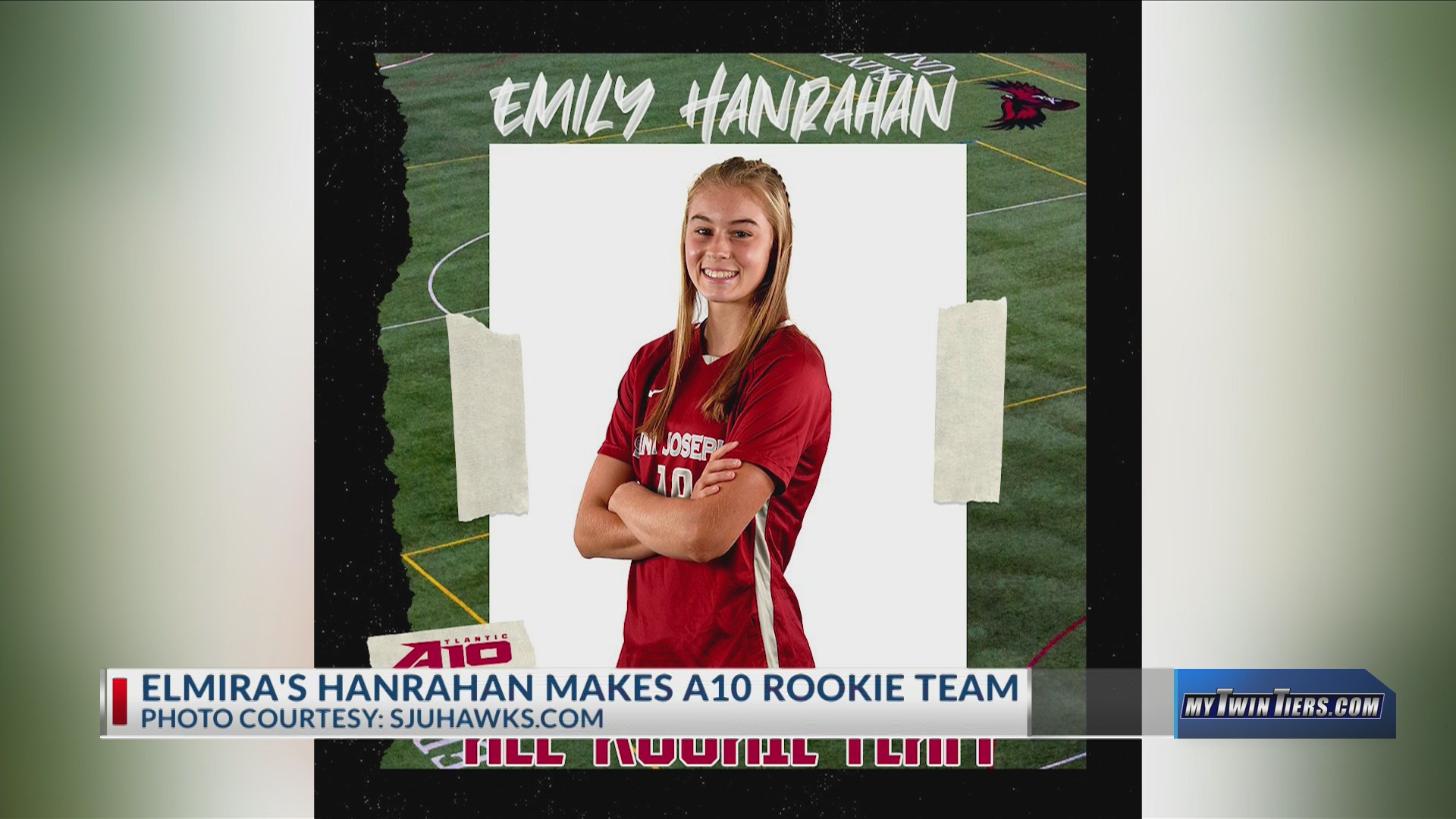 Elmira’s Hanrahan makes A10 All-Rookie Team – WETM – MyTwinTiers.com