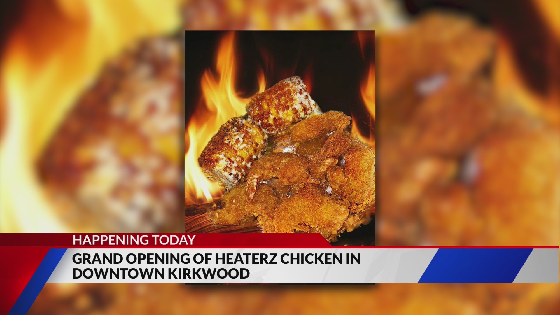 Grand opening of Heaterz Chicken in downtown Kirkwood Sunday, Nov. 6