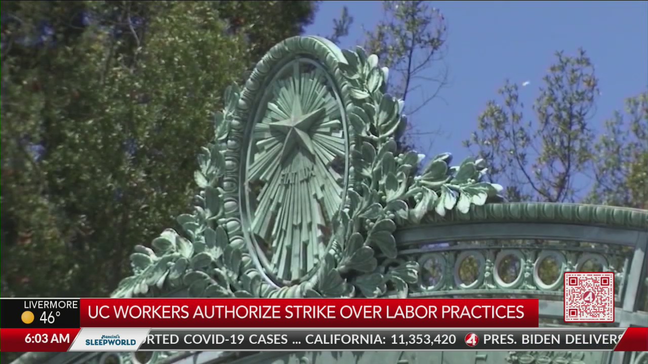 UC workers authorize strike over labor practices – KRON4