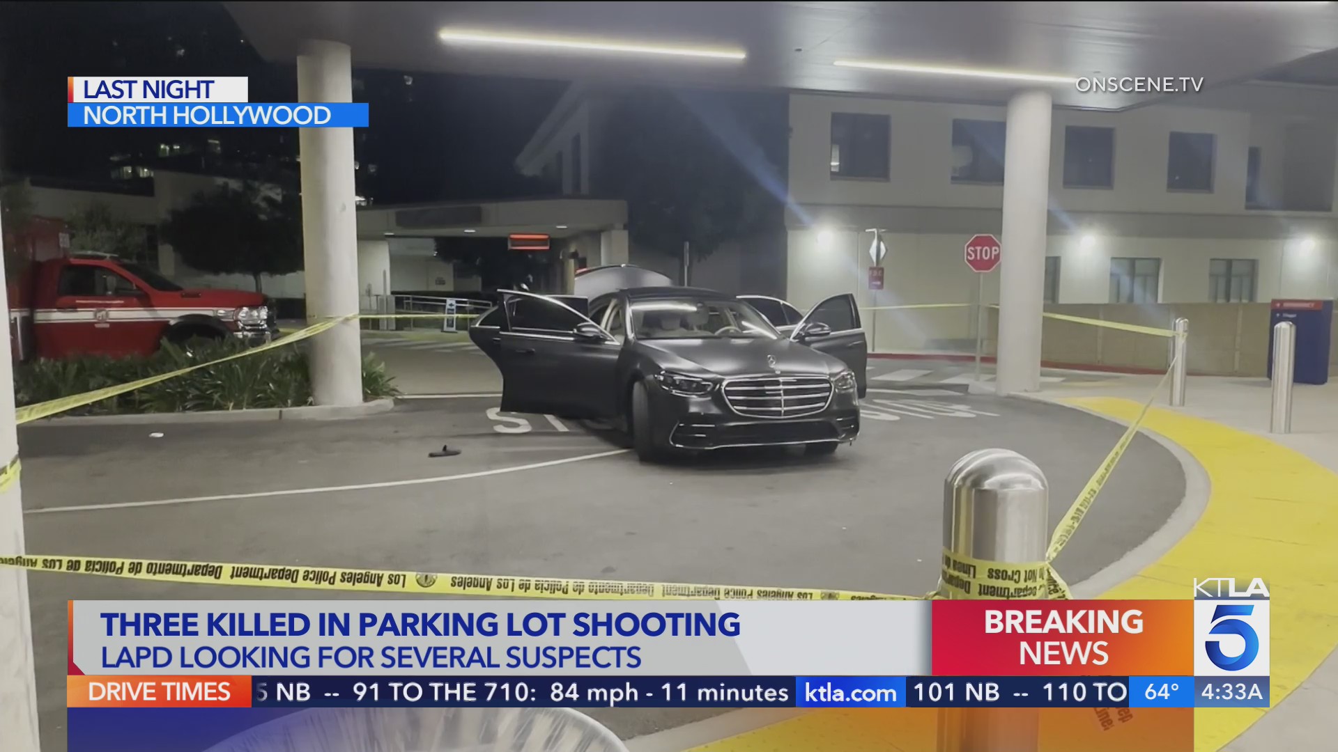 3 dead in North Hollywood shooting; suspects still at large – KTLA