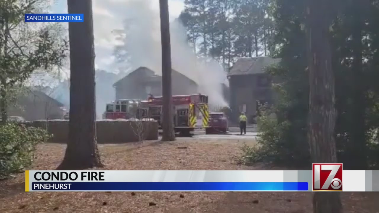 6 condos damaged after fire in Pinehurst