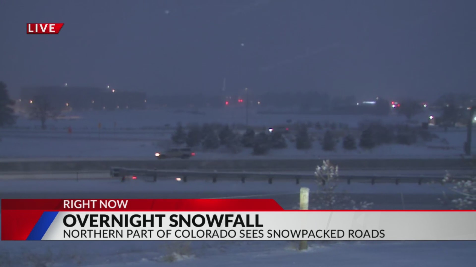 Slick road conditions in Westminster – FOX31 Denver