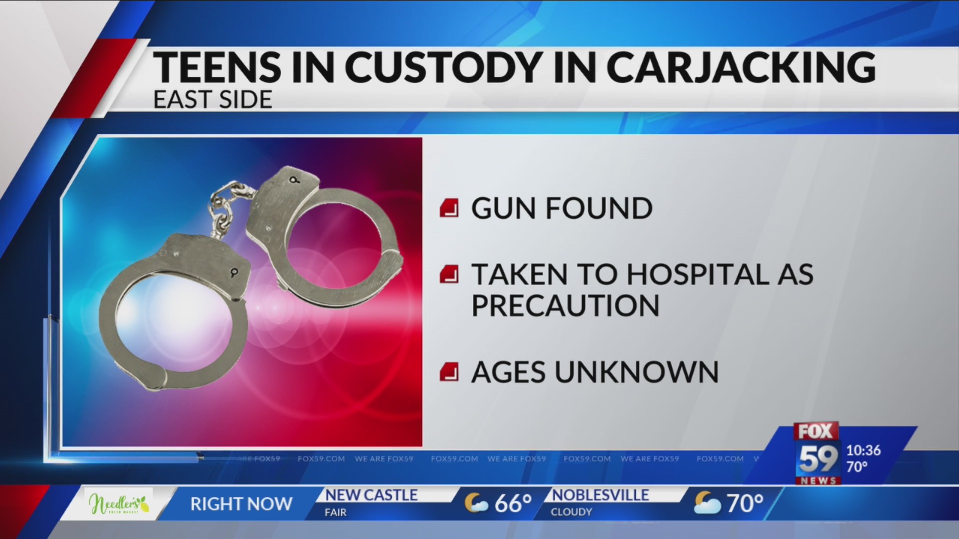 IMPD: Teens arrested after an armed carjacking on Indy’s far east side ...