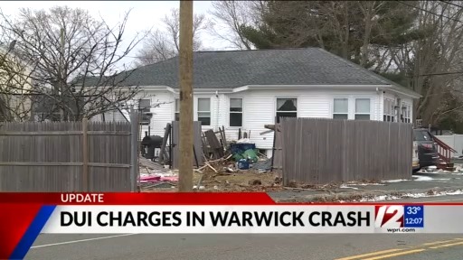 Man charged with DUI after crash into Warwick home – WPRI.com