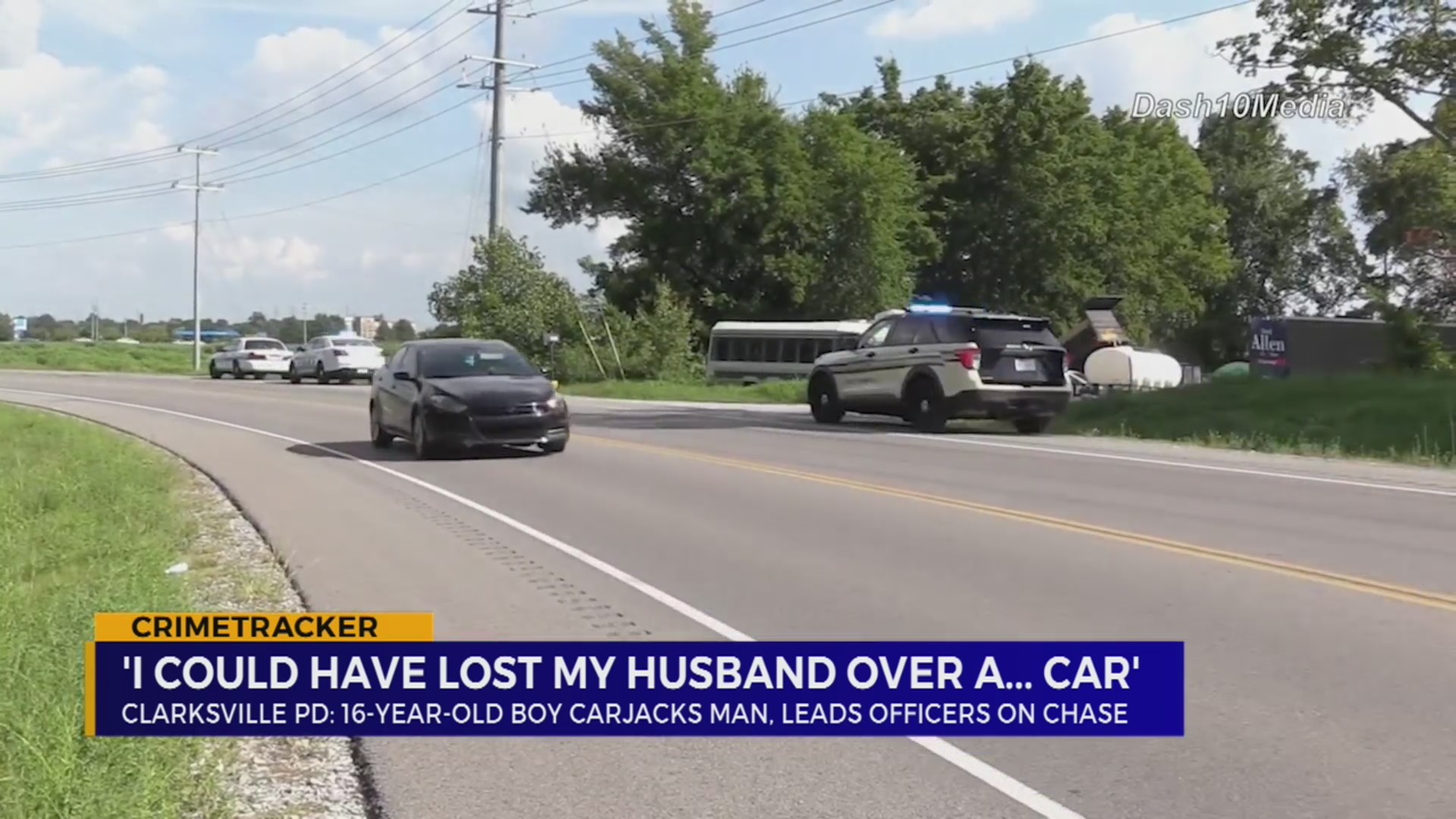 Clarksville teen charged after carjacking man and police chase – WKRN ...