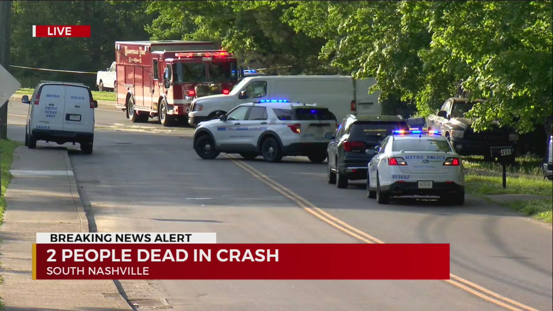 Two killed in South Nashville crash – WKRN News 2