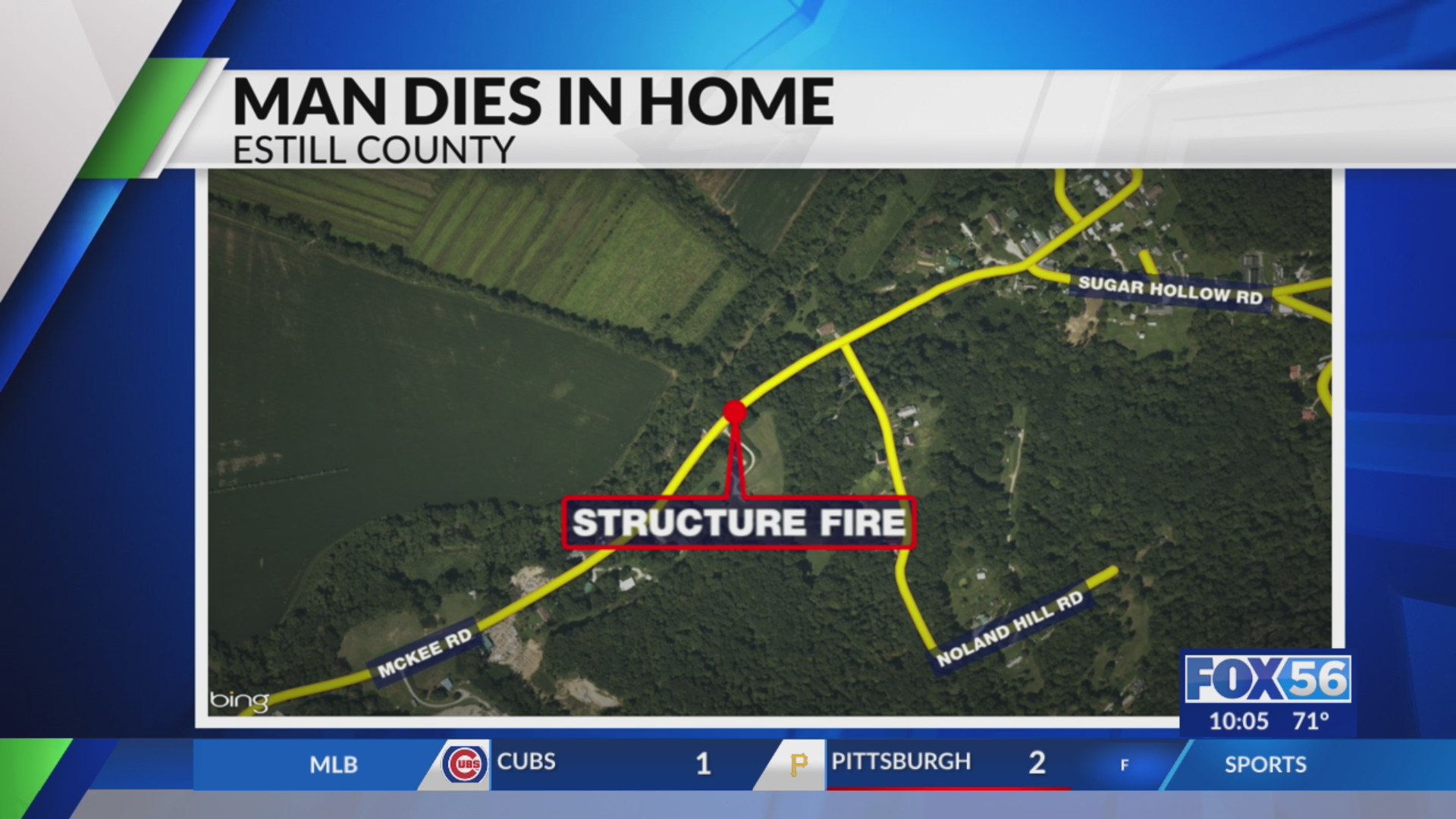 Man dies in Estill County house fire FOX 56 News