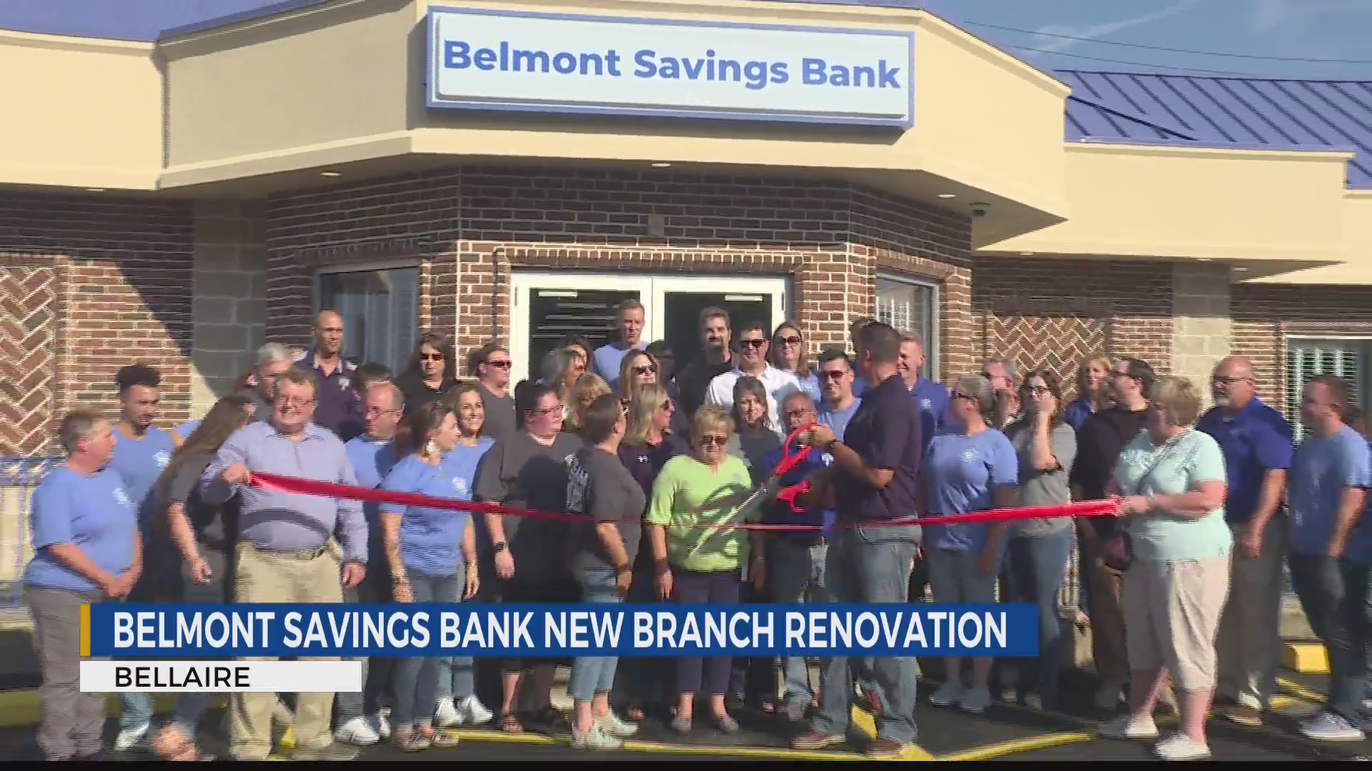 Belmont Savings Bank reveals new renovation WTRF