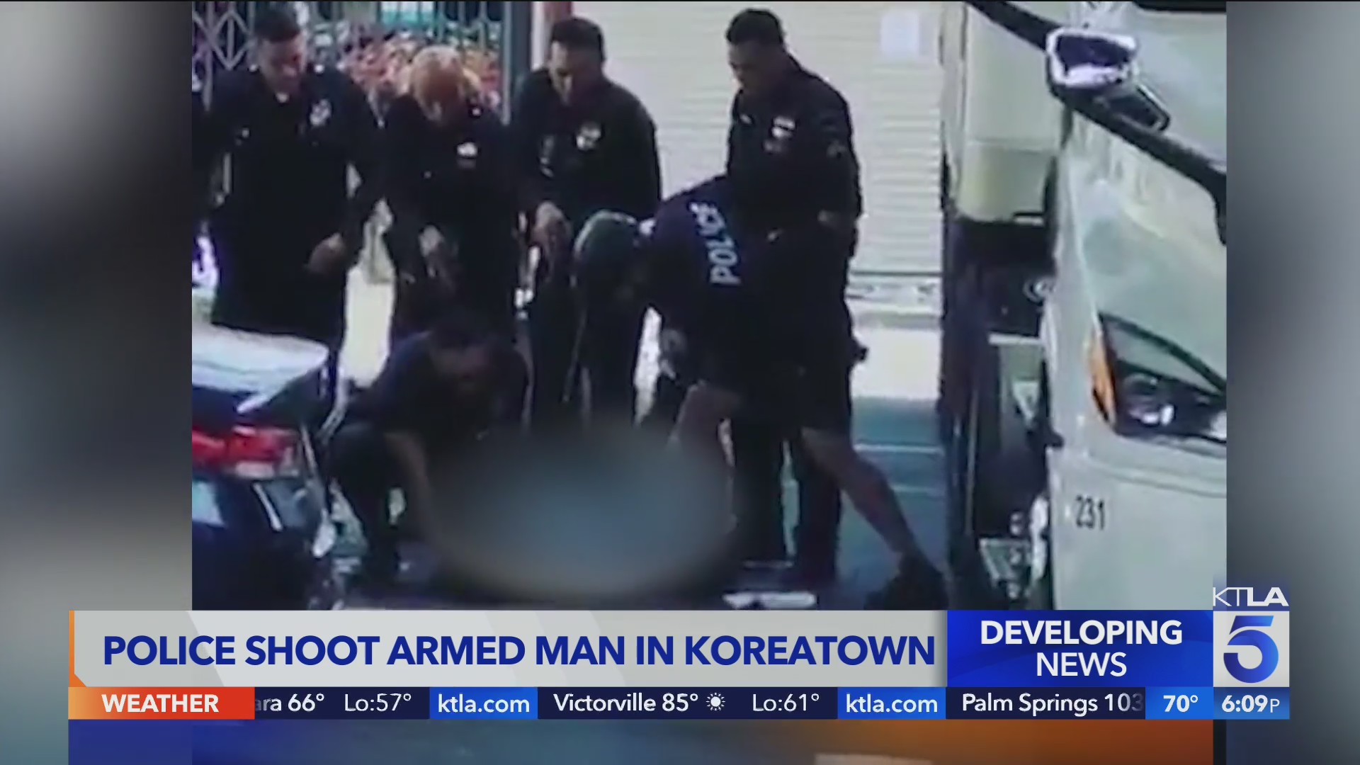 LAPD fatally shoots man in Koreatown – KTLA