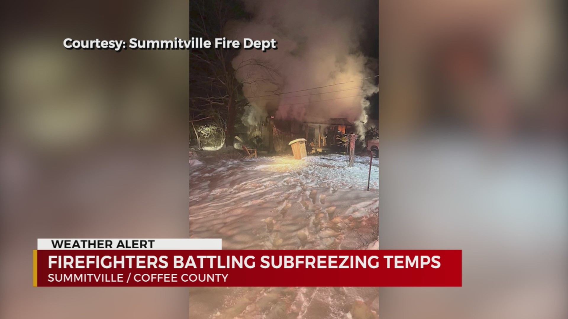 Crews battling house fires under subfreezing temperatures – WKRN News 2