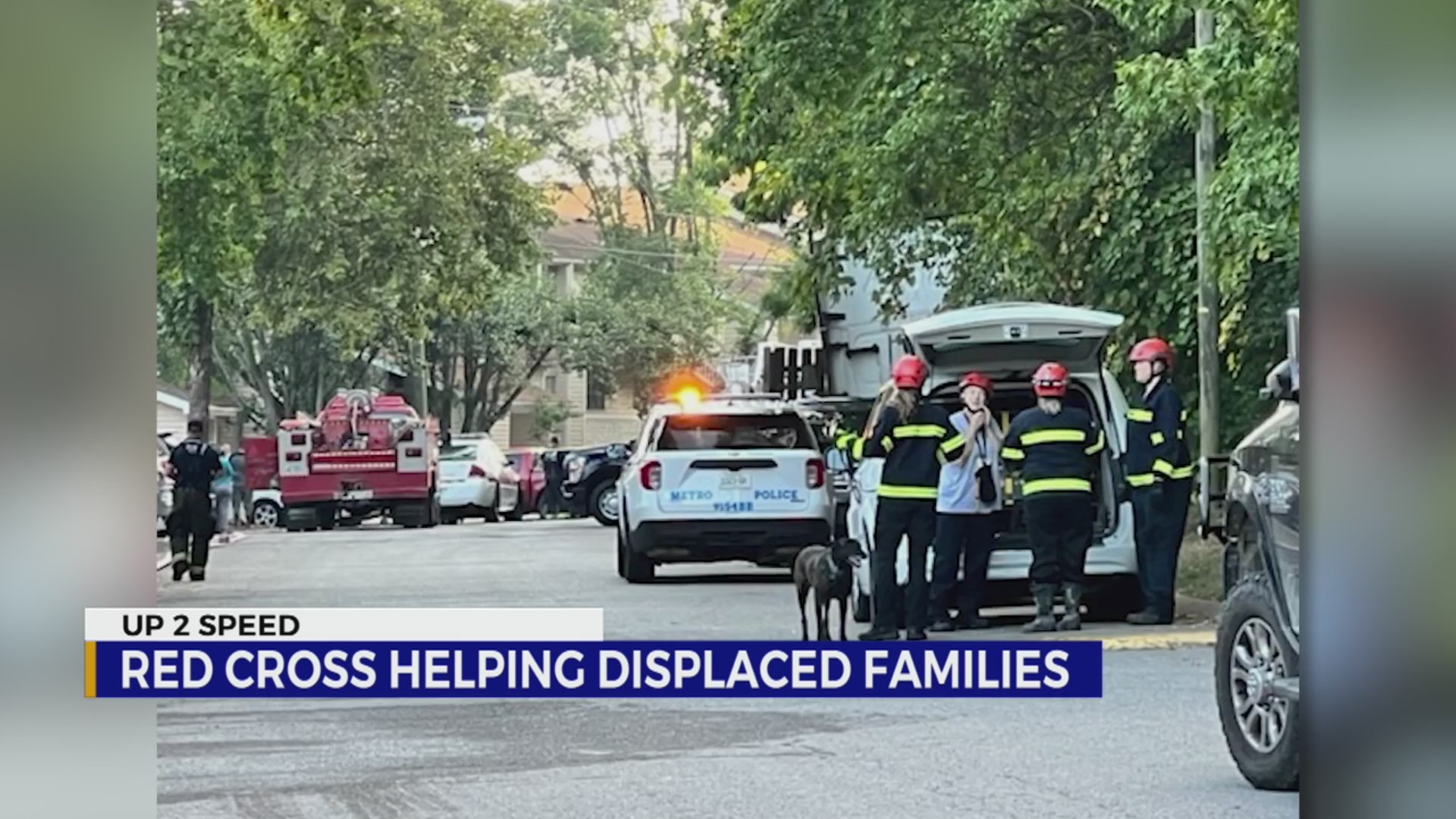 Red Cross helping displaced families after apartment fire – WKRN News 2