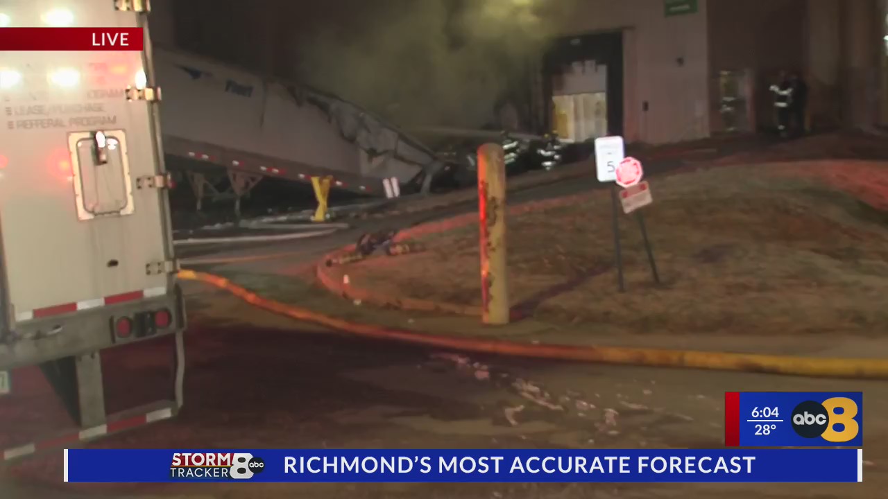 Petersburg firefighters battle fire at paper mill – WRIC ABC 8News