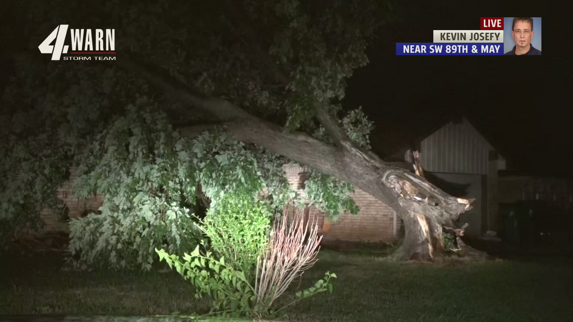 Tree down after high winds hit the OKC Metro – KFOR.com Oklahoma City