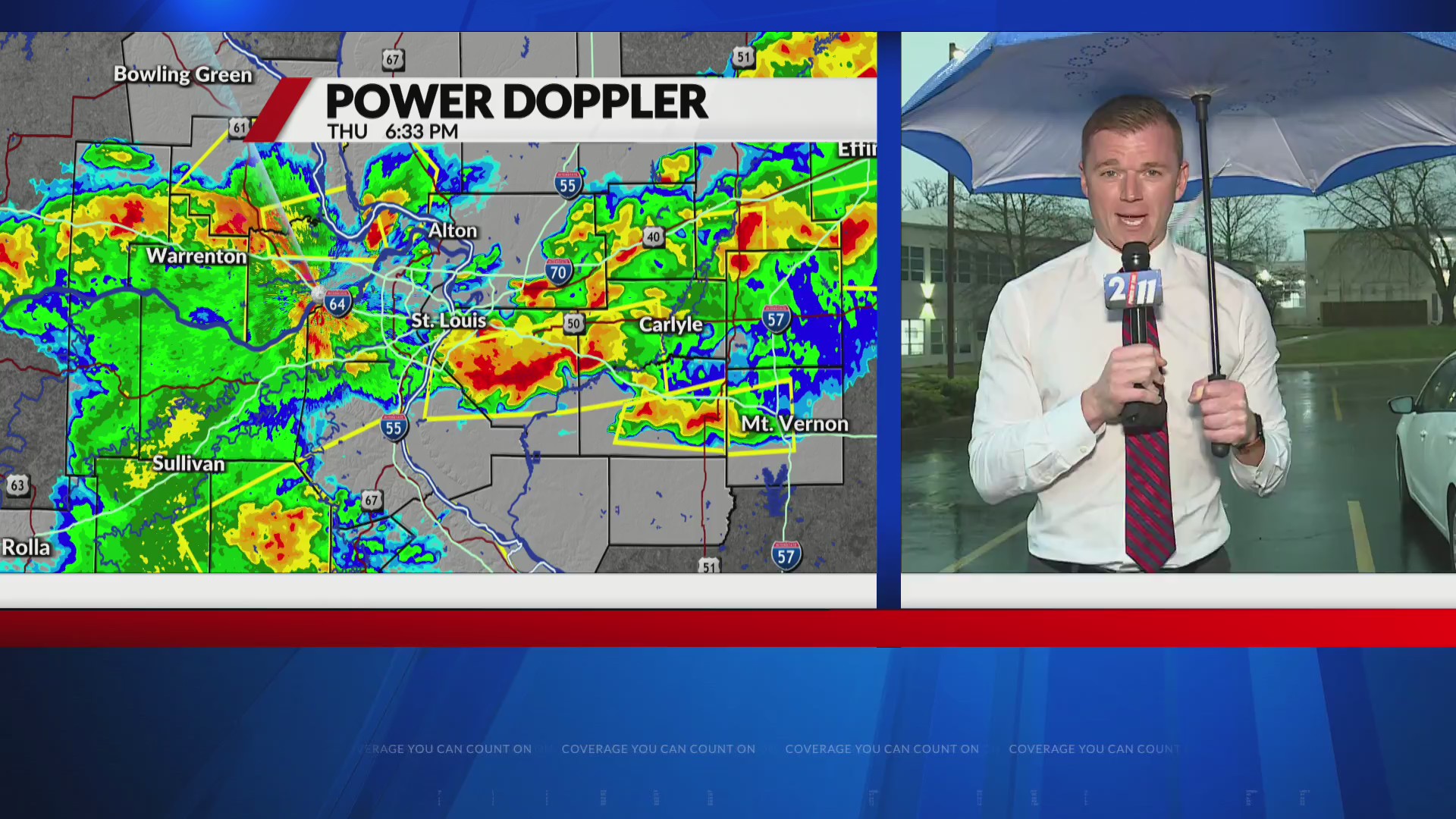 Heavy hail smashes car windows in O’Fallon, Missouri – FOX 2