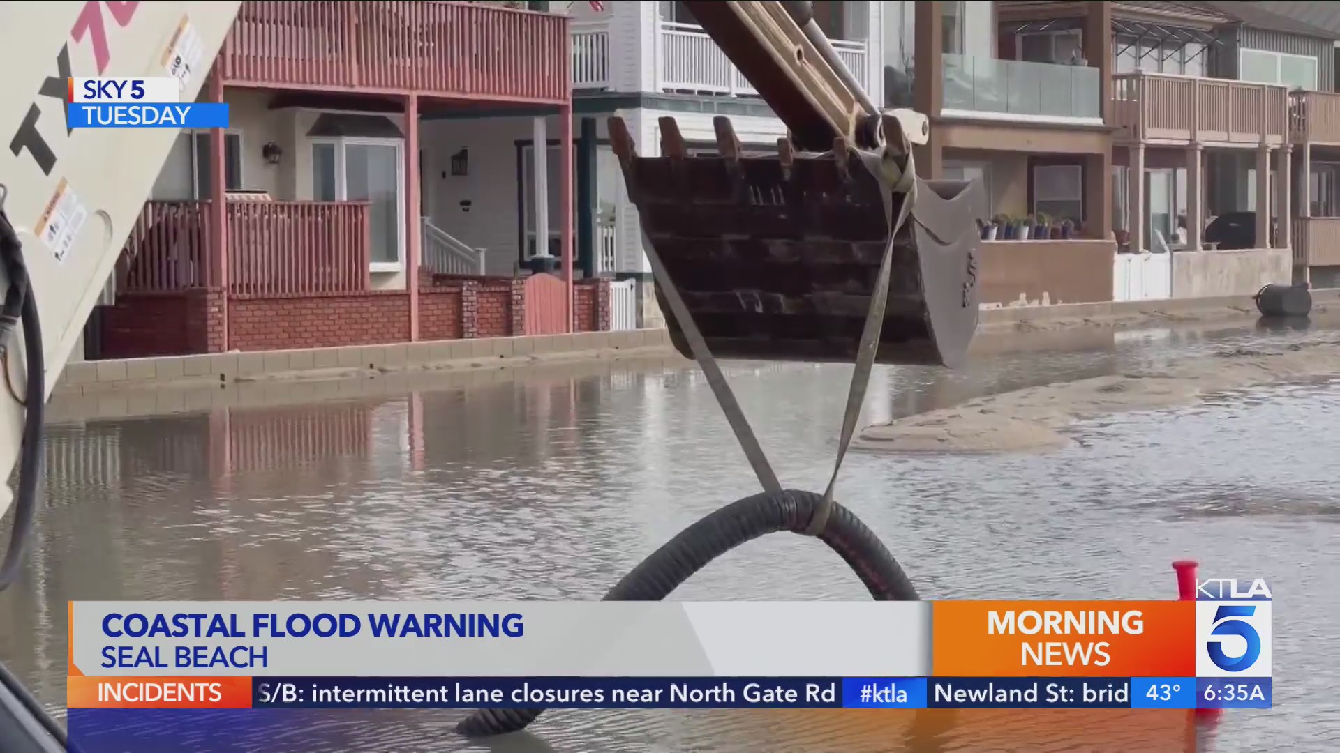 Los Angeles area faces coastal flooding threat this weekend – KTLA